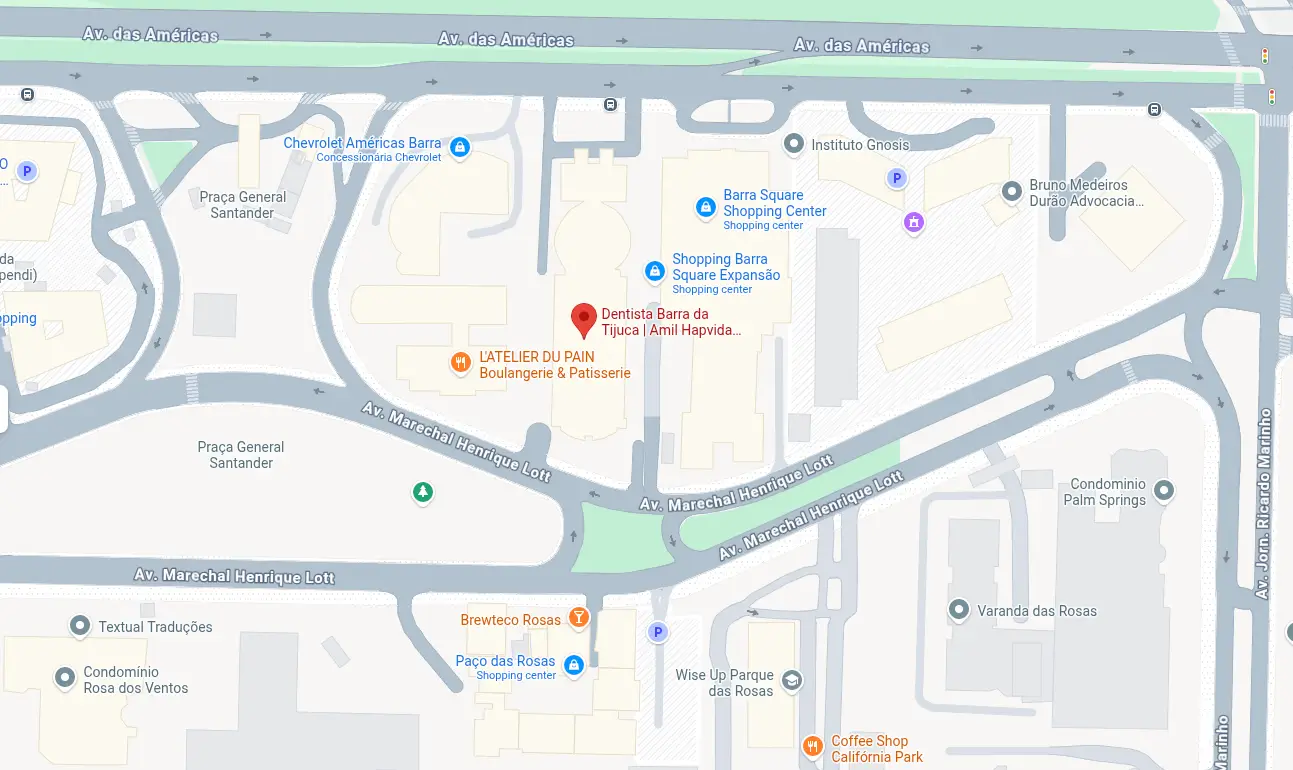 Mapa Dental Barra Square